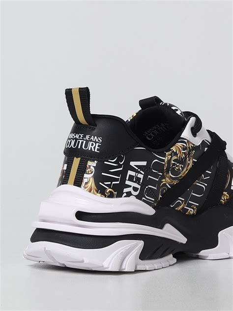 versace couture women's sneakers|Versace shoes men sneakers.